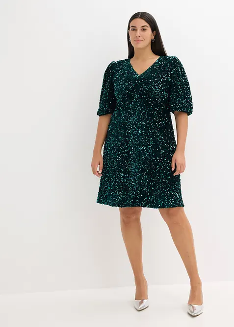 Robe à sequins, bonprix
