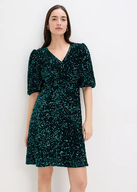 Robe à sequins, bonprix