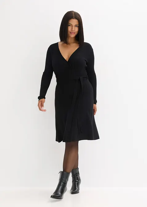 Robe en maille, bonprix