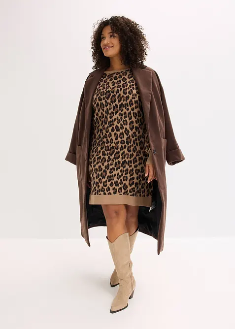 Robe en maille, bonprix