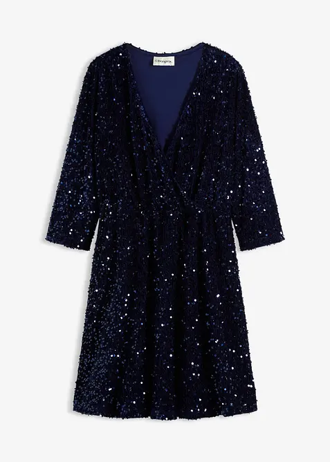 Robe à sequins, bonprix