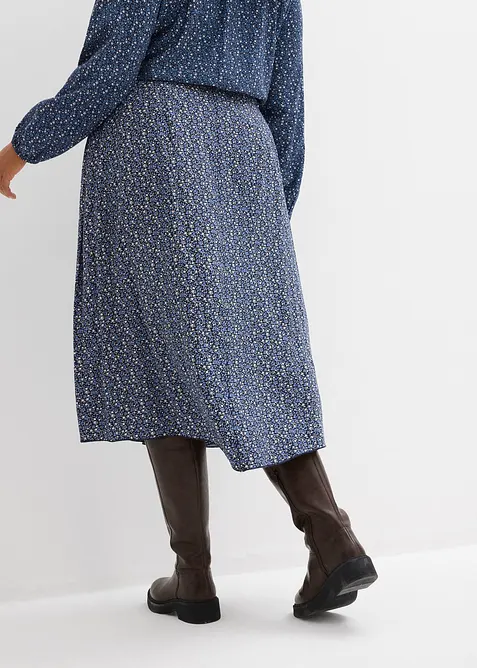 Jupe midi en viscose fluide, bonprix