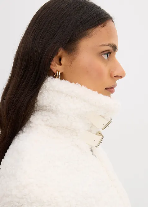 Veste en peluche, bonprix