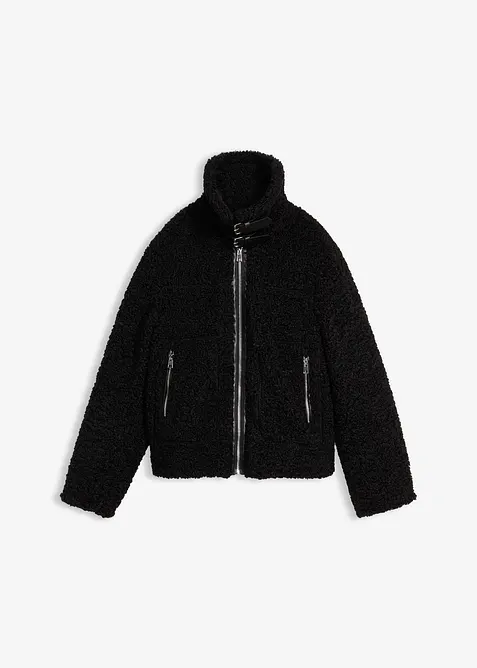 Veste en peluche, bonprix