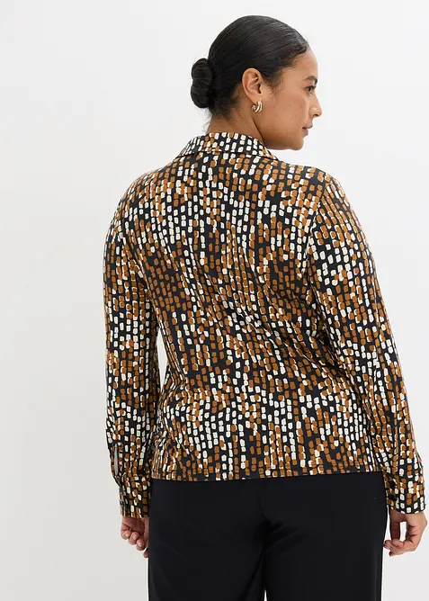 Blouse en jersey de viscose mélangée, bonprix