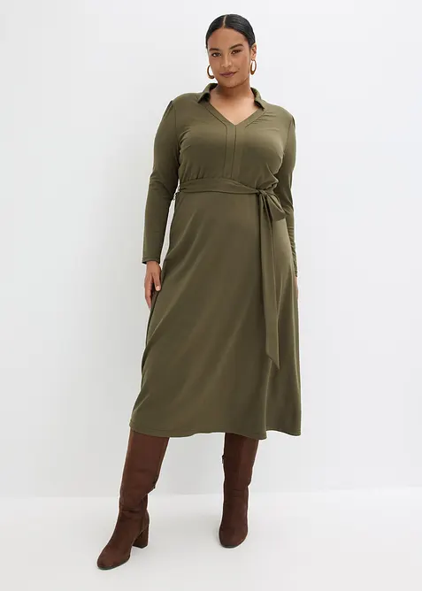 Robe-chemise en viscose majoritaire, bonprix