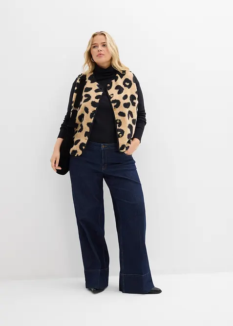 Gilet sans manches en sherpa, bonprix