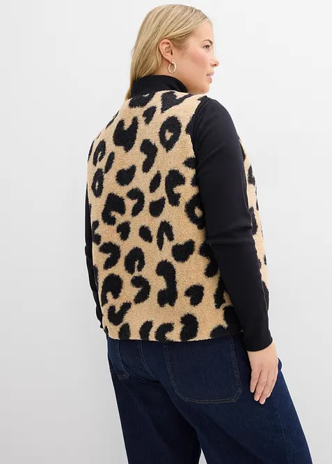 Gilet sans manches en sherpa, bonprix