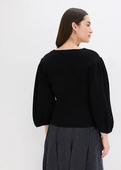 Pull en coton majoritaire, bonprix