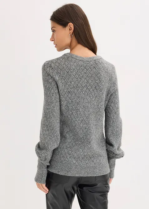 Pull ajouré, bonprix