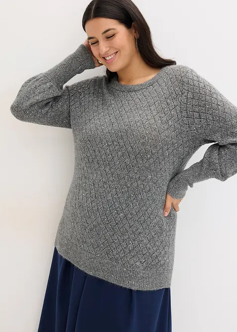 Pull ajouré, bonprix