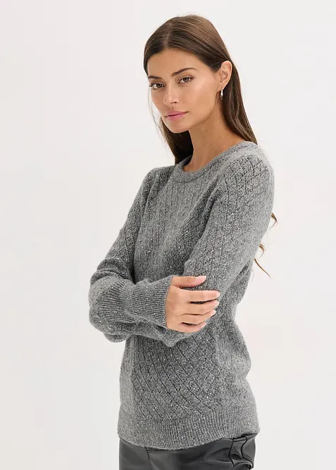 Pull ajouré, bonprix