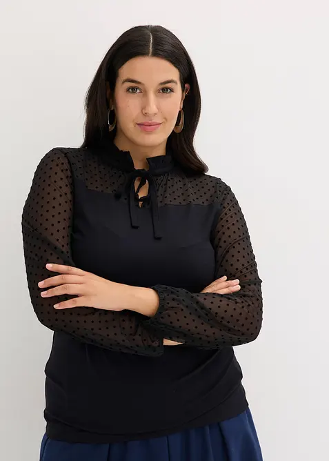 T-shirt en viscose extensible, bonprix