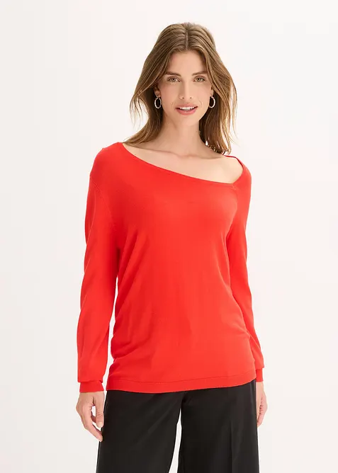 Pull fluide en viscose majoritaire, bonprix
