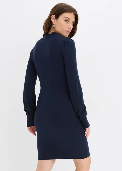 Robe pull fluide en viscose mélangée, bonprix