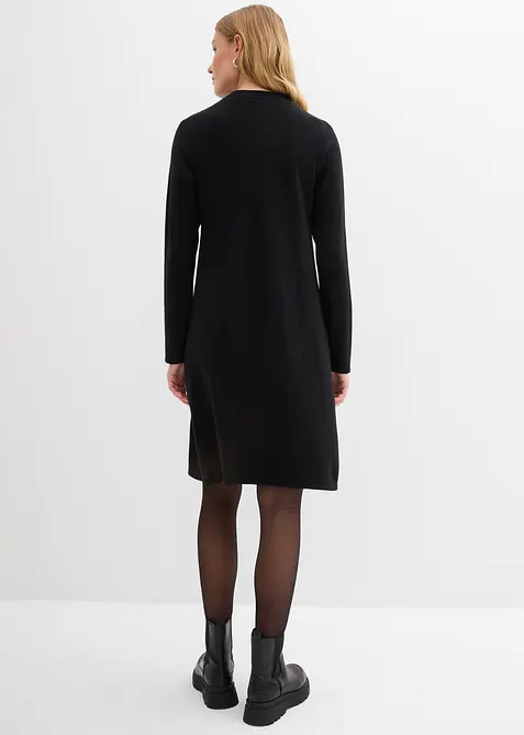 Robe trapèze en maille, bonprix