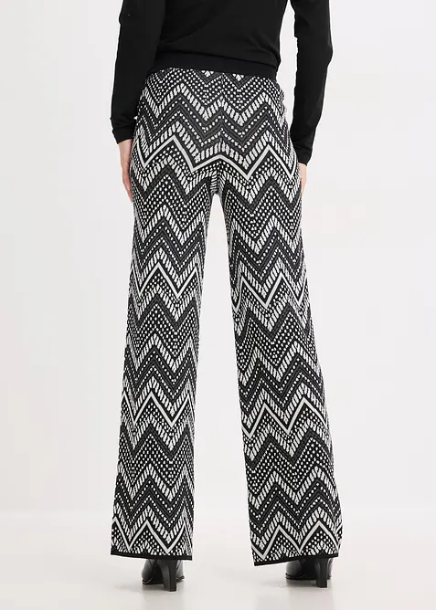Pantalon en maille, bonprix