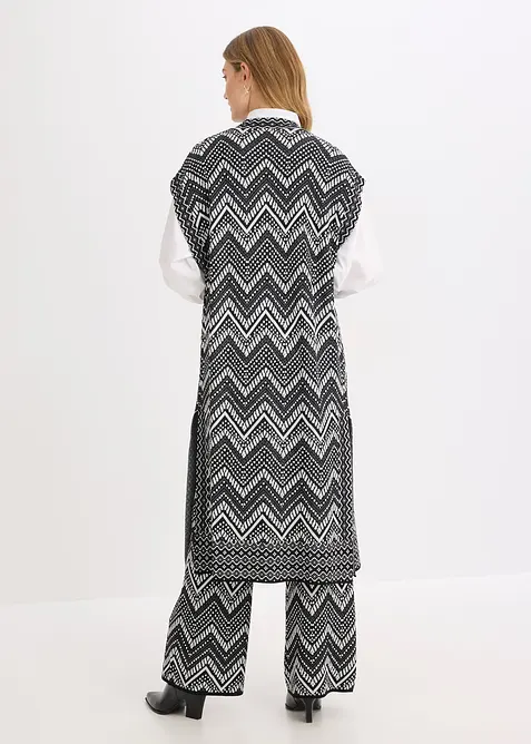 Gilet sans manches en maille, bonprix