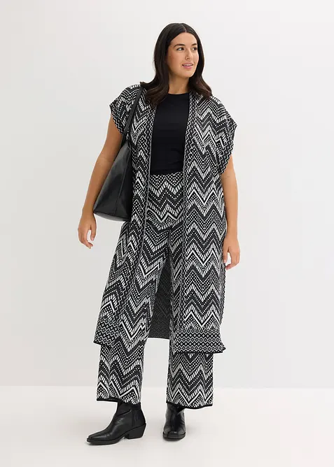 Gilet sans manches en maille, bonprix