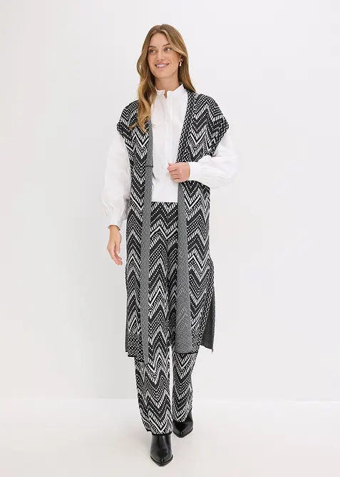 Gilet sans manches en maille, bonprix