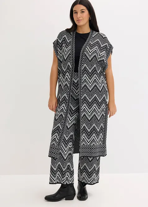 Gilet sans manches en maille, bonprix