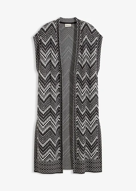 Gilet sans manches en maille, bonprix