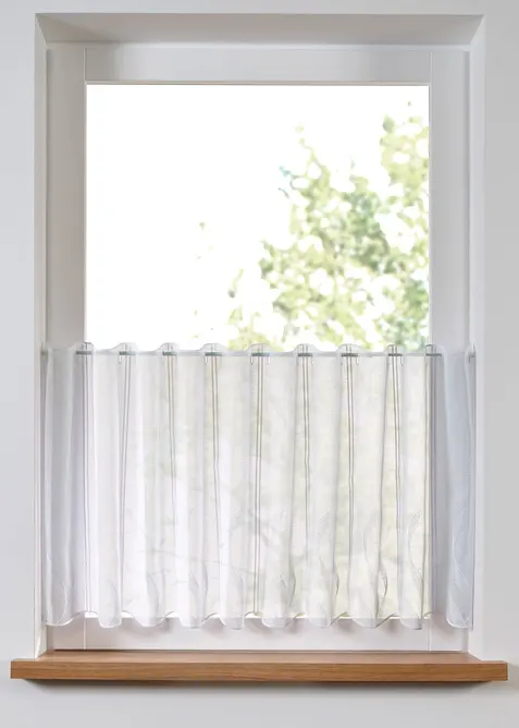 Brise-bise avec broderies, bonprix