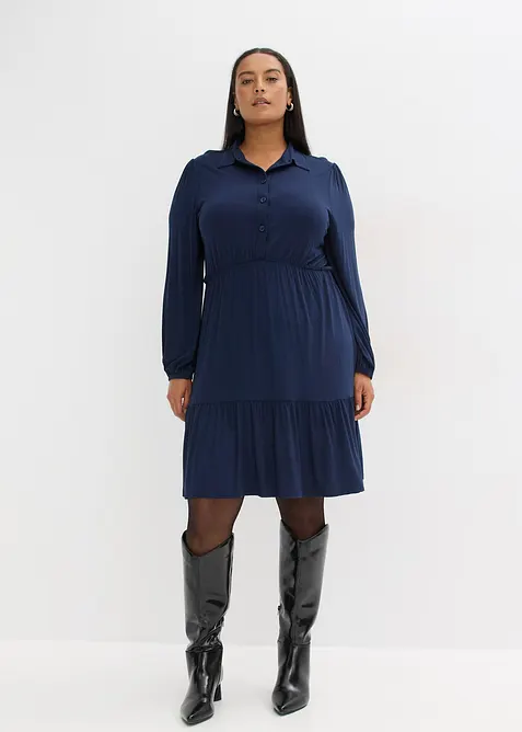 Robe douce en jersey viscose, bonprix