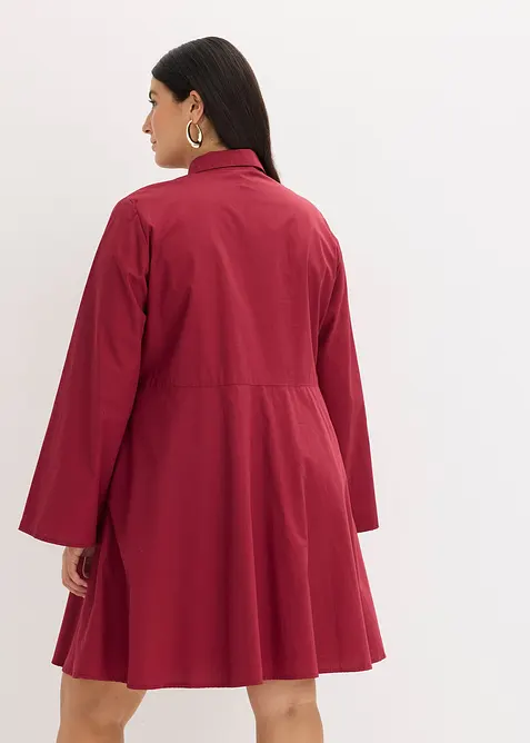 Robe-chemise 100% coton, bonprix