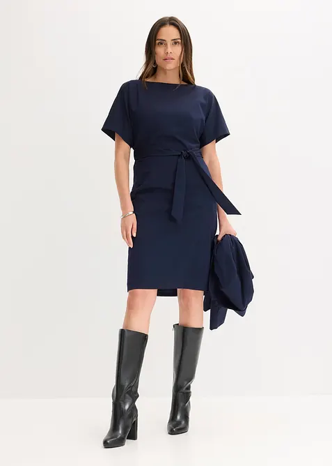 Robe fourreau à manches papillon, bonprix