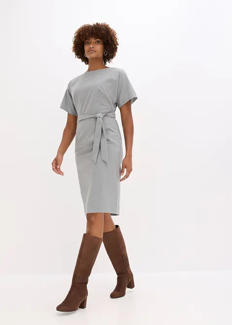 Robe fourreau à manches papillon, bonprix