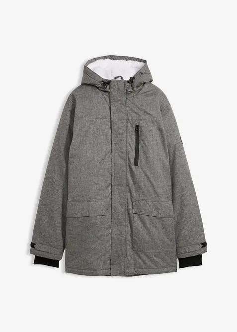 Parka technique imperméable, doublée sherpa douce, bonprix
