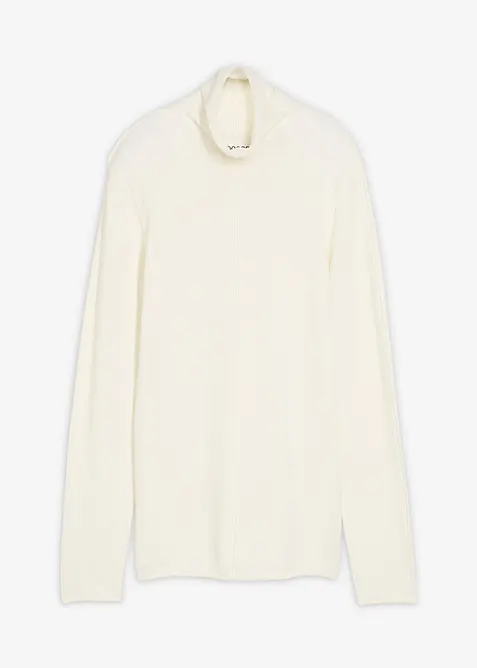 Pull col roulé doux, bonprix