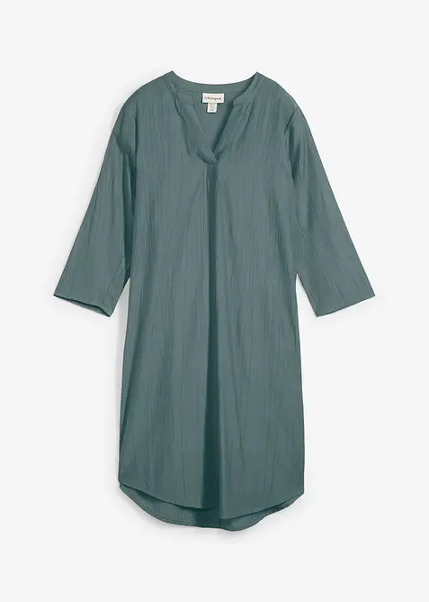 Robe-tunique texturée en viscose majoritaire, bonprix