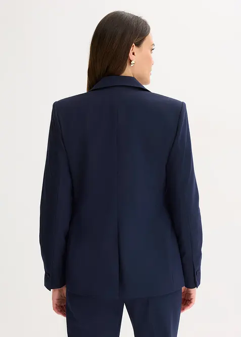 Blazer avec détails surfilés décoratifs, bonprix