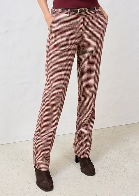 Pantalon en laine majoritaire, bonprix