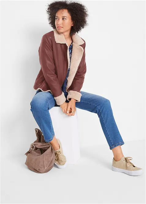 Veste enduite et doublée, bonprix