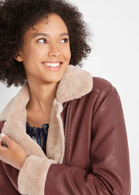 Veste enduite et doublée, bonprix