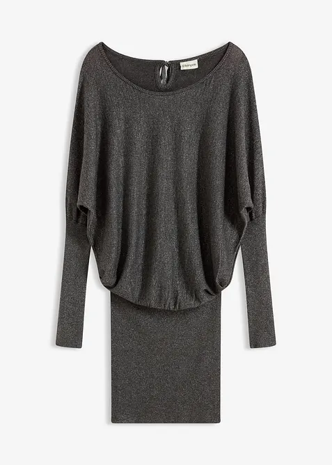 Robe fluide en maille de viscose mélangée, bonprix