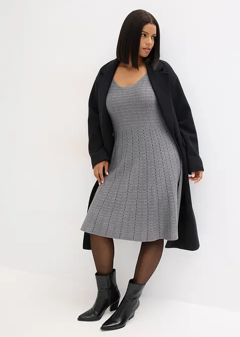 Robe douce en maille, bonprix