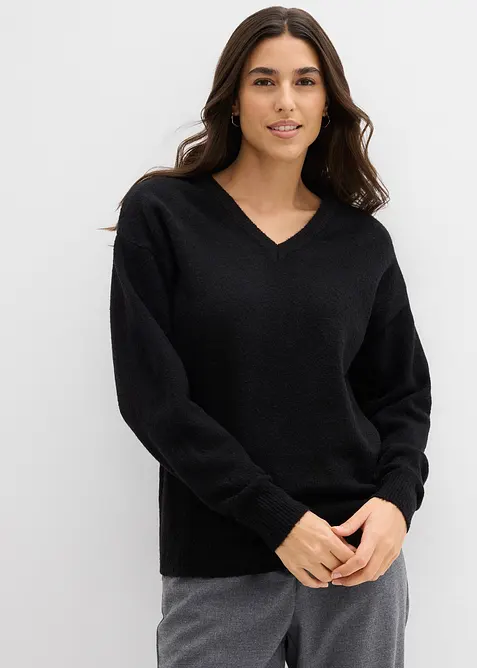 Pull en maille oversize, bonprix