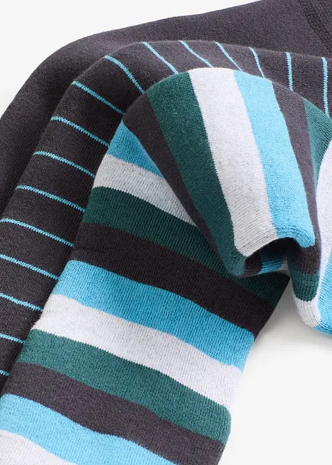 Lot de 3 paires de chaussettes hautes thermiques avec intérieur en éponge douce, bonprix