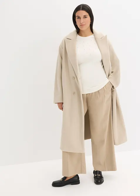 T-shirt avec perles, bonprix