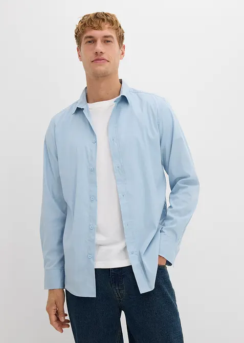 Chemise habill&eacute;e extensible, Slim, bonprix