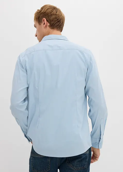 Chemise habill&eacute;e extensible, Slim, bonprix