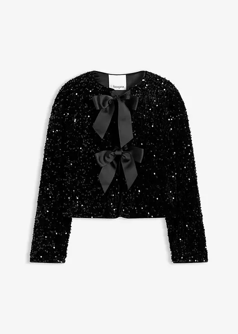 Veste courte à sequins, bonprix