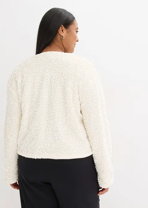 Veste courte à sequins, bonprix