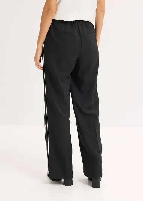 Pantalon palazzo à galons décoratifs, bonprix