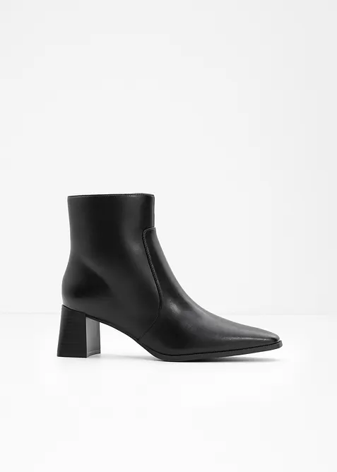 Bottines à talon bloc, bonprix