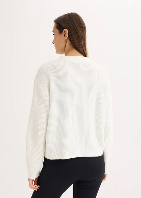 Gilet court en maille, bonprix